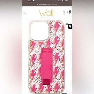 iphone 14 pro in a flash walli case